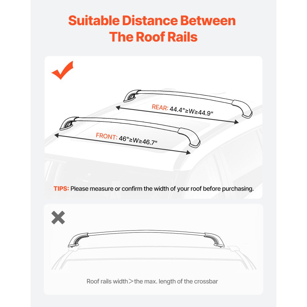 HJ-RB032 - Durable Aluminum Roof Rack for Toyota Highlander (2014-2019)