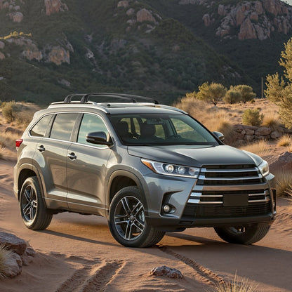 HJ-RB032 - Durable Aluminum Roof Rack for Toyota Highlander (2014-2019)
