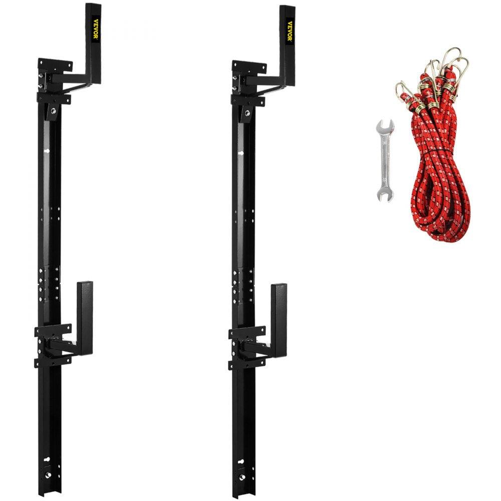VV-TR-S46 - Heavy-Duty Steel Adjustable Ladder Rack for Trailers