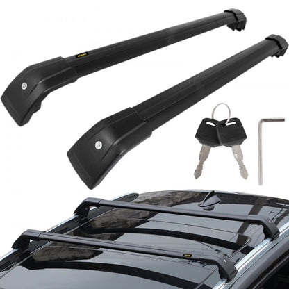 010978185727 - Lightweight Stainless Steel Roof Racks for Hyundai Tucson, Weatherproof