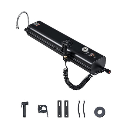 YK-SX-15L - 4 Gal Aluminum Roof Rack Water Tank for Outdoor Use