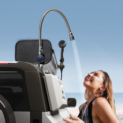 YK-SX-30L - 8 Gal Aluminum Roof Rack Water Tank for Outdoor Showers