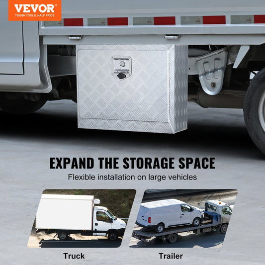 UTTB-241416 - 24" Heavy-Duty Aluminum Underbody Truck Box with Lockable Latch