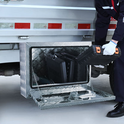 UTTB-241718 - Heavy-Duty Aluminum Truck Box, 24"×17"×18" Waterproof Storage