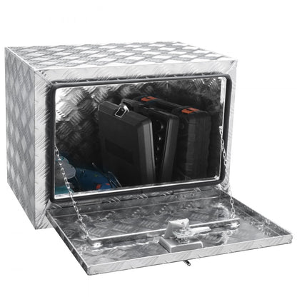 UTTB-241718 - Heavy-Duty Aluminum Truck Box, 24"×17"×18" Waterproof Storage