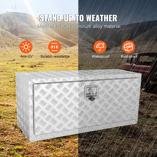 UTTB-361416 - 36" Aluminum Underbody Box with Waterproof Design & T-Handle