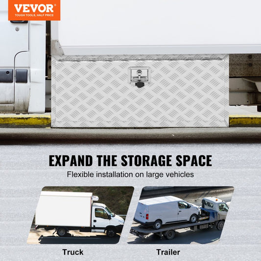 UTTB-361718 - Durable 36" Aluminum Underbody Truck Box for Secure Storage