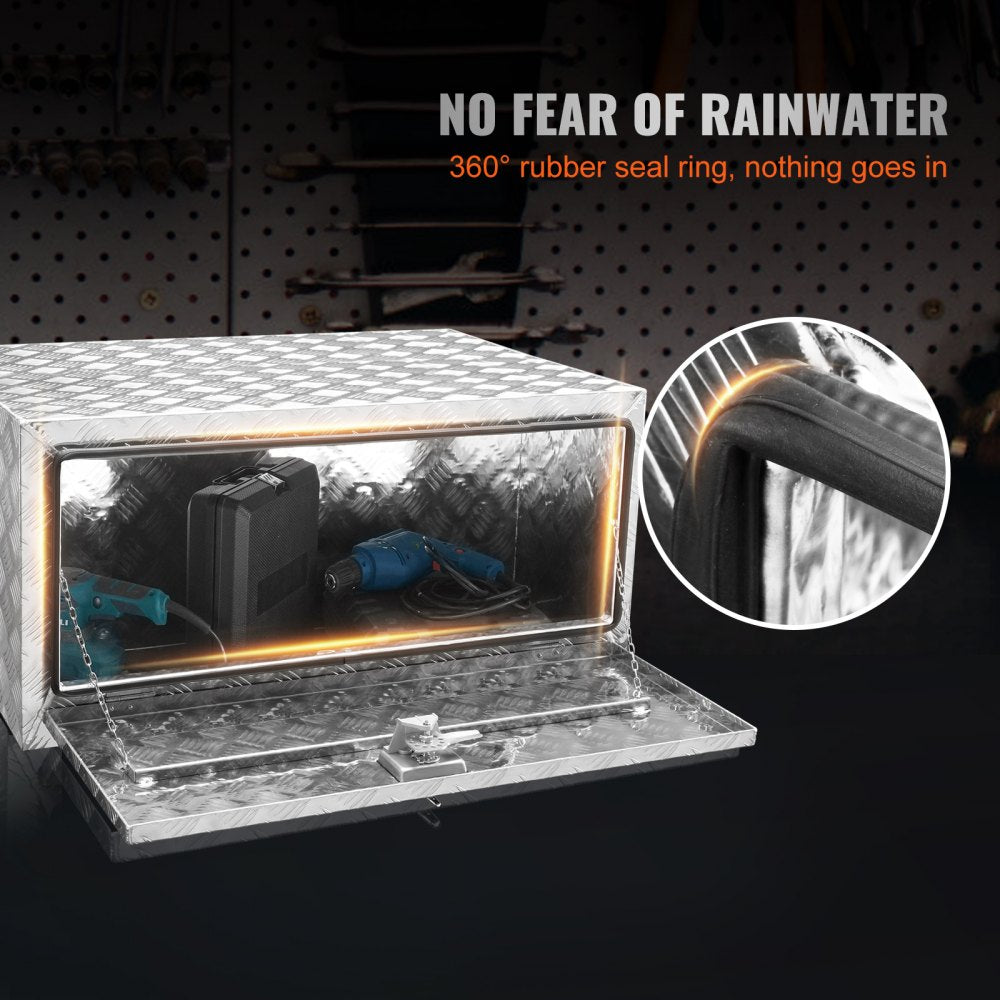 UTTB-362424 - 36" Heavy-Duty Aluminum Underbody Truck Box, Waterproof & Dustproof