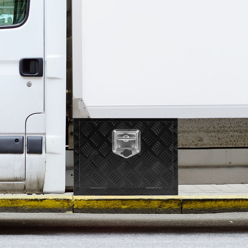 TB17-12B - Durable Aluminum Underbody Truck Tool Box with Lock & Seal