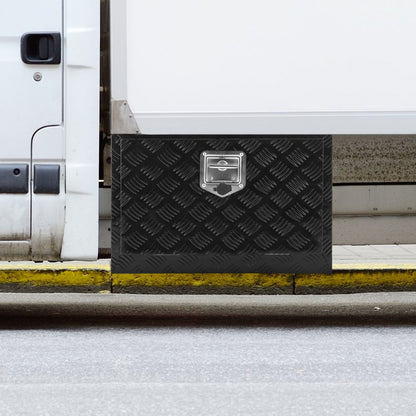 TB17-13B - Durable 24" Aluminum Underbody Toolbox with Lock and Key