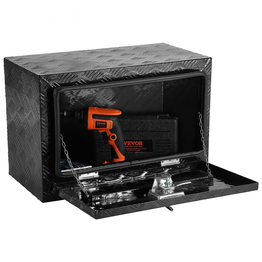 TB17-6B - Underbody Aluminum Truck Toolbox, 24"x14"x16", Secure and Durable
