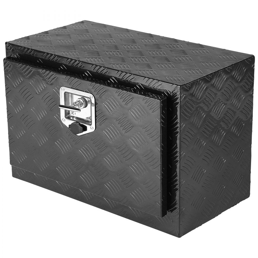 TB17-1B - Durable Aluminum Underbody Tool Box, 24"x17"x18", Lockable Storage