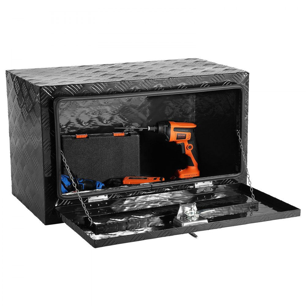 TB17-8B - Durable 36" Aluminum Underbody Tool Box with Lock and Seal