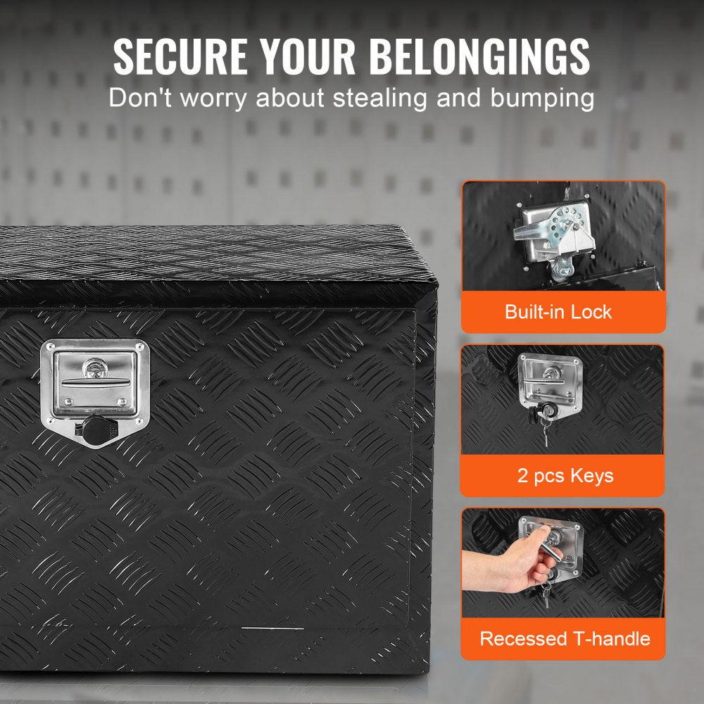 TB17-3B - Durable Aluminum Underbody Tool Box for Trucks & Vans