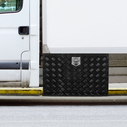 TB17-4B - Durable Aluminum Underbody Toolbox with Lock & Sealing Strip