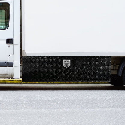 TB17-5B - Durable Underbody Aluminum Toolbox with Lock for Trucks and Vans