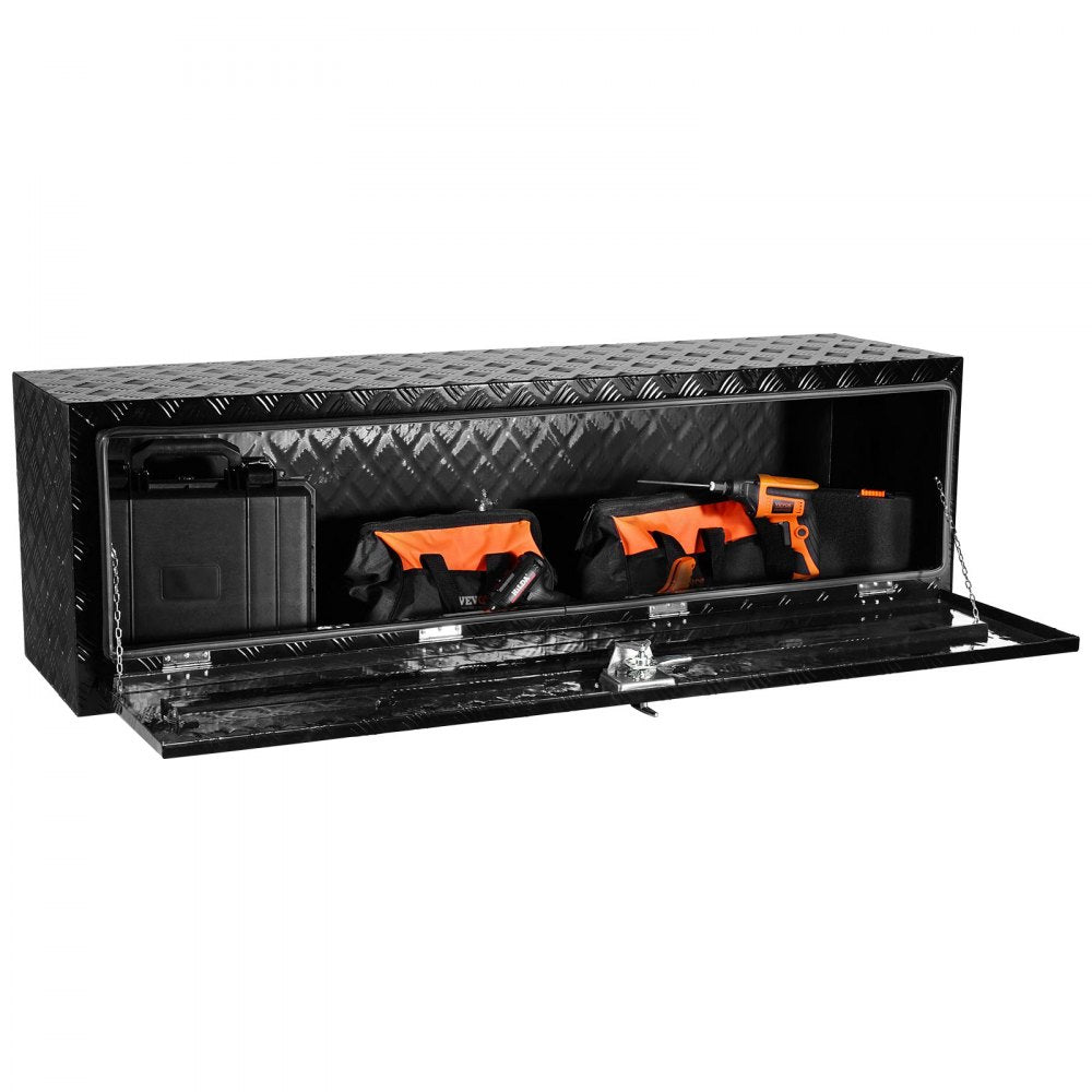 TB17-5B - Durable Underbody Aluminum Toolbox with Lock for Trucks and Vans