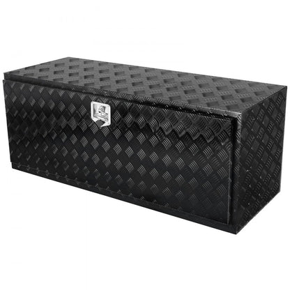 TB17-11B - 60" Aluminum Underbody Tool Box with Lock and Rubber Seal