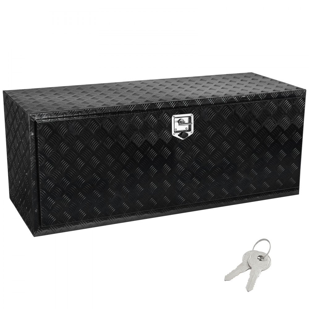TB17-11B - 60" Aluminum Underbody Tool Box with Lock and Rubber Seal