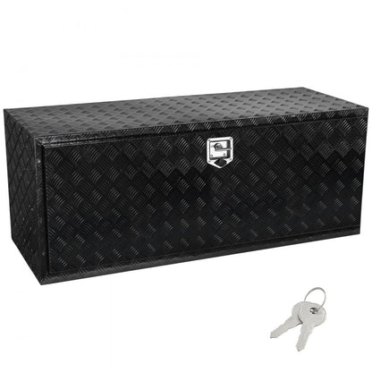 TB17-11B - 60" Aluminum Underbody Tool Box with Lock and Rubber Seal