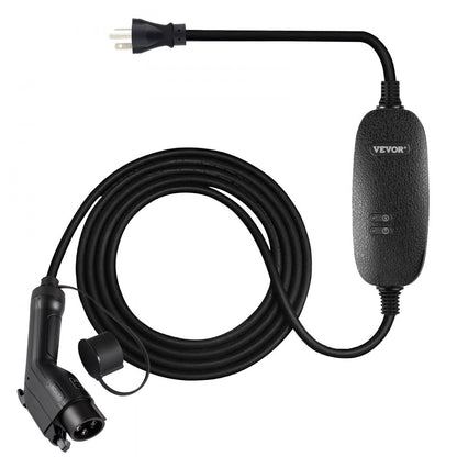 16A EV Charger - 25 ft NEMA 6-20 Fast Charger with LED Indicator