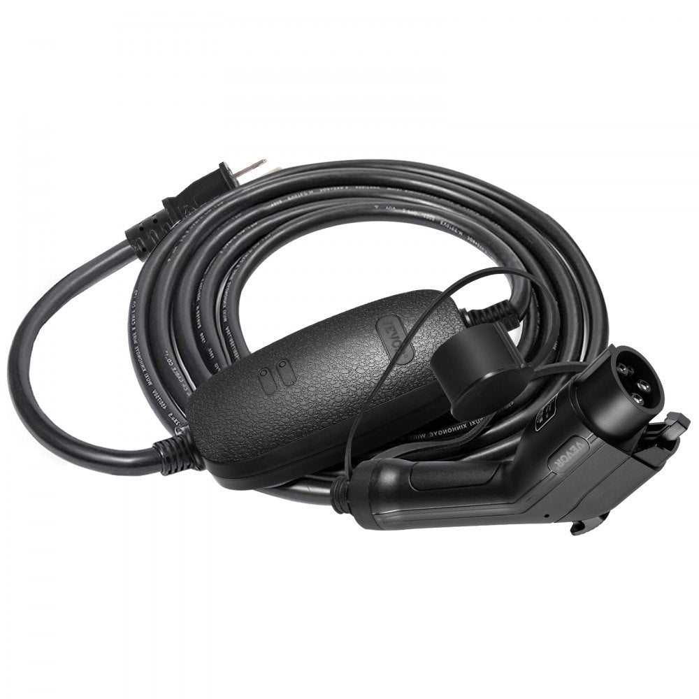16A EV Charger - 25 ft NEMA 6-20 Fast Charger with LED Indicator
