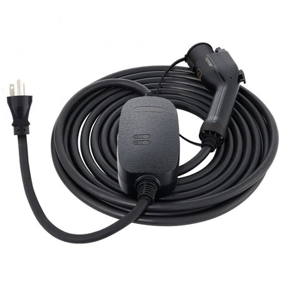 16A EV Charger - 25 ft NEMA 6-20 Fast Charger with LED Indicator