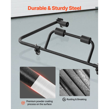 YDZJ01 - Durable Steel Hardtop Storage Rack for Jeep Doors with Mobility