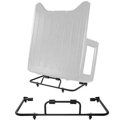 YDZJ01 - Durable Steel Hardtop Storage Rack for Jeep Doors with Mobility