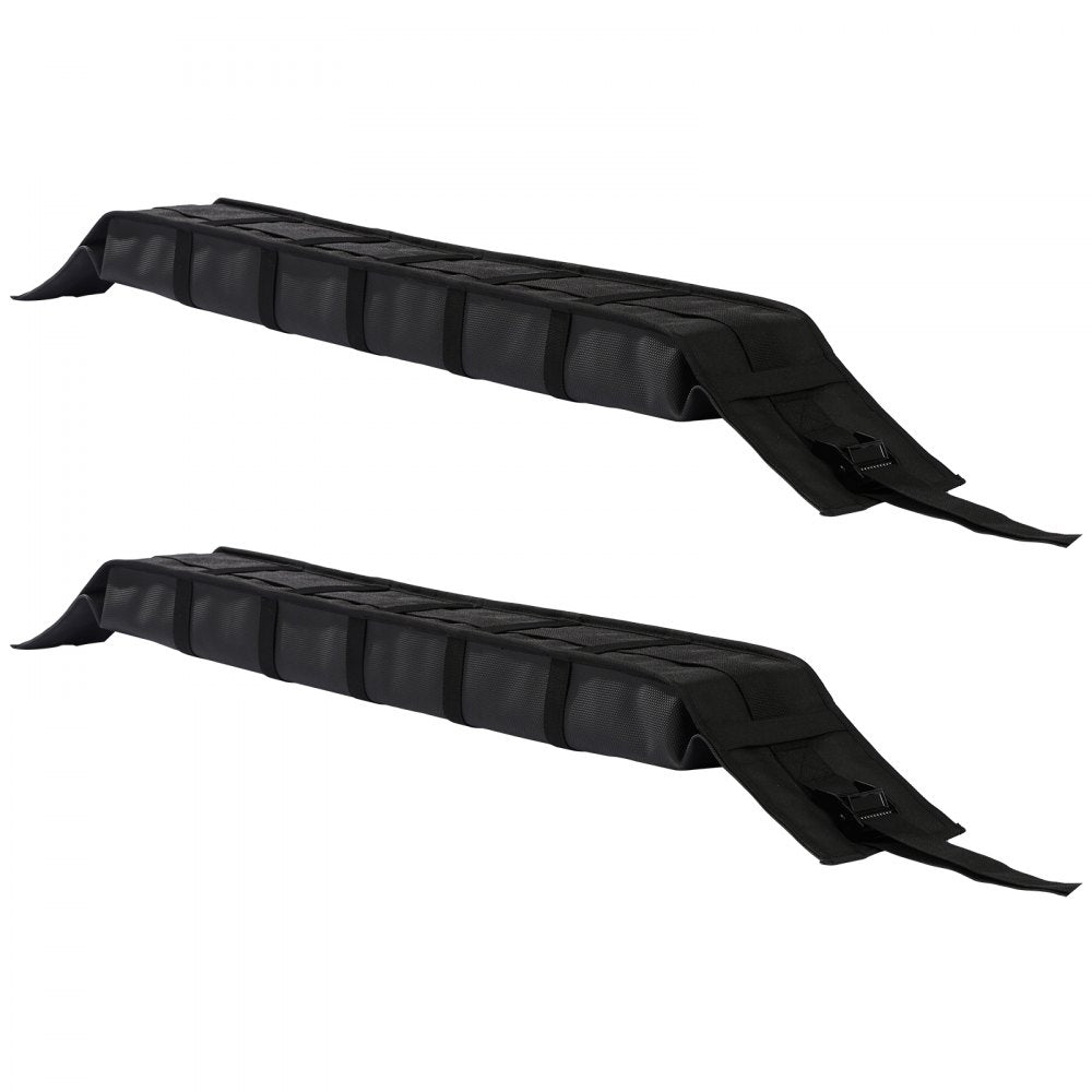 SR03 - 33in Soft Roof Rack Pads for Kayaks & Canoes, 176lbs Capacity