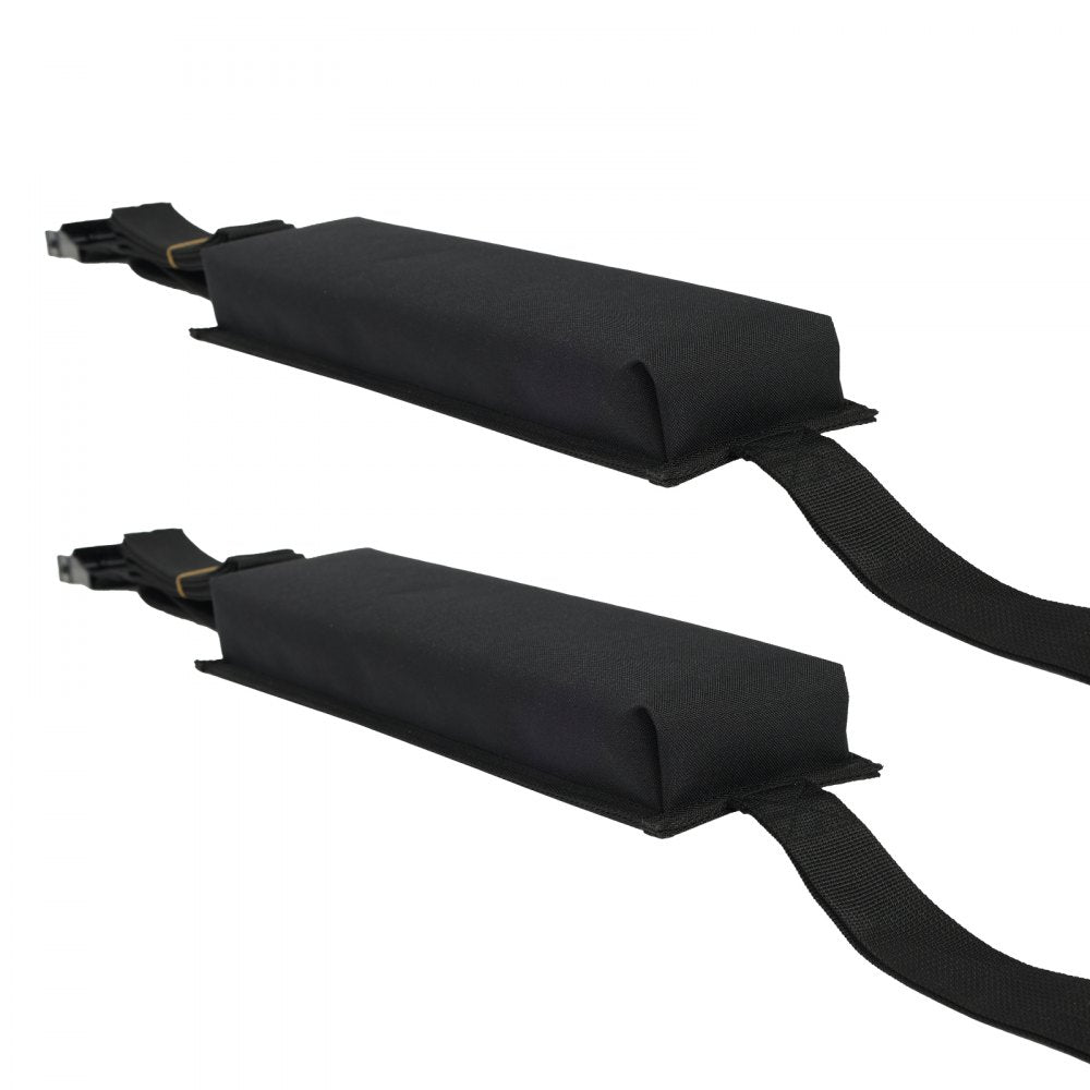 SR02 - 15.5in Soft Roof Rack Pads for Kayaks & Canoes, 176lbs Capacity