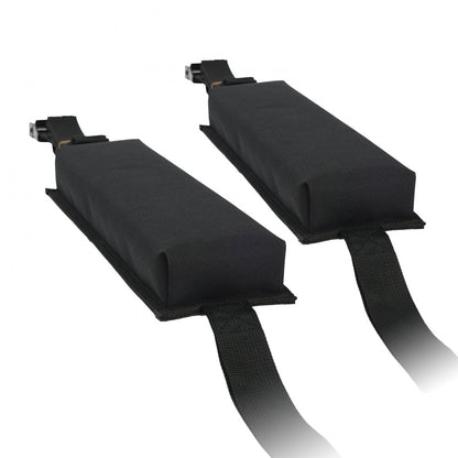 SR02 - 15.5in Soft Roof Rack Pads for Kayaks & Canoes, 176lbs Capacity