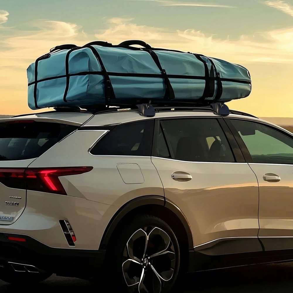 THRRP-005 - Durable Roof Rack Pads for Kayaks & Surfboards, Easy Install