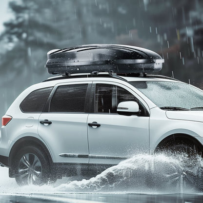 WP3020 - 165 lbs Capacity ABS Rooftop Cargo Box for SUVs and Cars