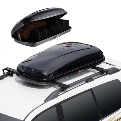 WP3001 - 165 lbs Rooftop Cargo Box - Durable ABS for SUV Travel