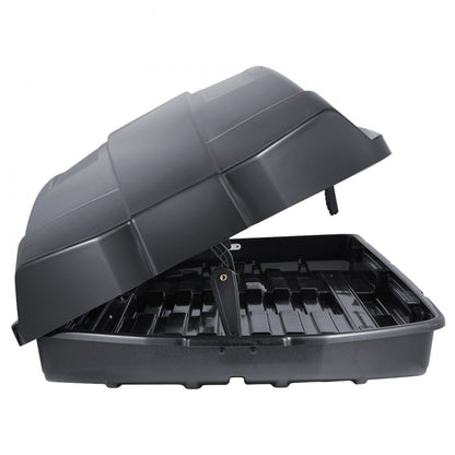 WP3027 - Durable 18 Cu Ft ABS Rooftop Cargo Box for SUVs & Cars