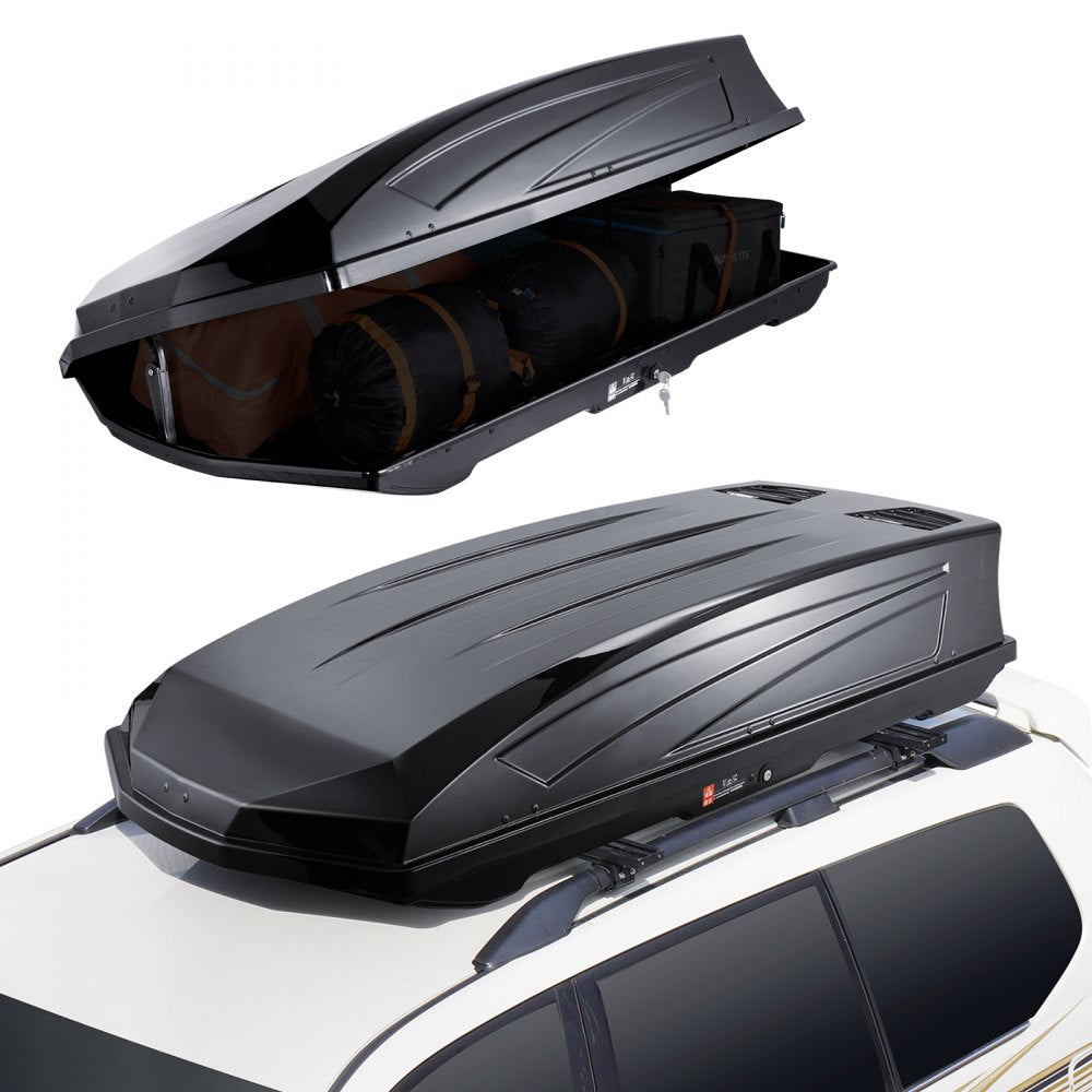 WP3023 - 22 Cu Ft Durable ABS Rooftop Cargo Box for Travel