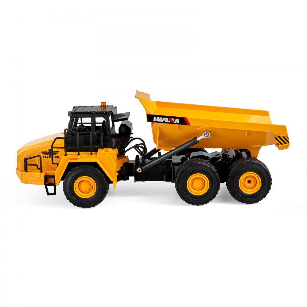 1553 - 1:16 Scale RC Dump Truck with Hydraulic Bed & Sound Effects
