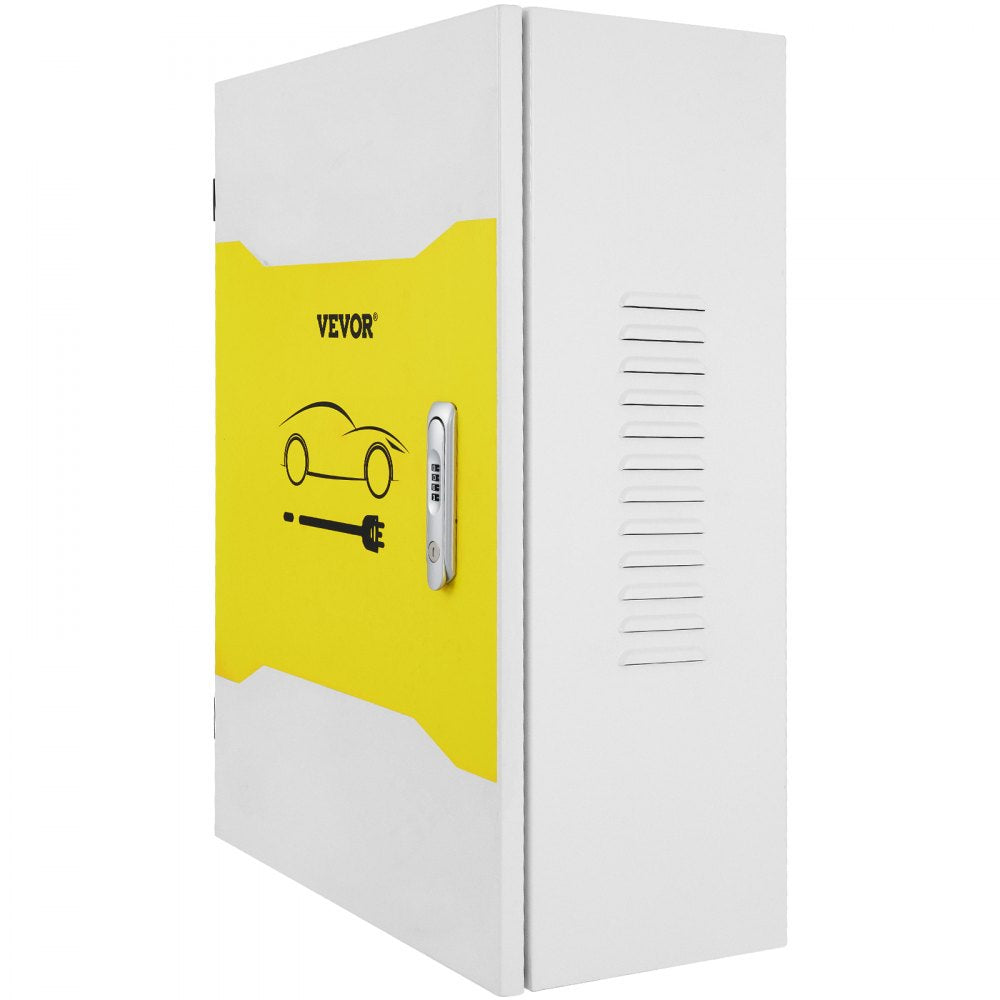 BOX-70x50x25 - Carbon Steel EV Charger Box with Lock & Air Outlets