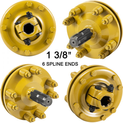 010786199019 - Heavy-Duty PTO Slip Clutch 1-3/8" for Rotary Attachments