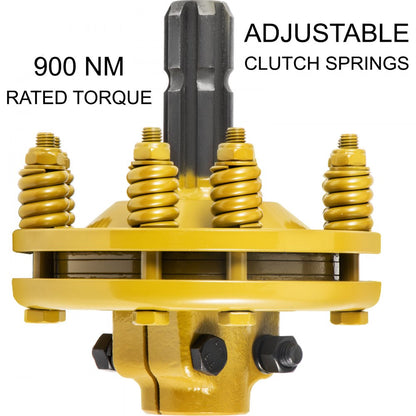 010786199019 - Heavy-Duty PTO Slip Clutch 1-3/8" for Rotary Attachments