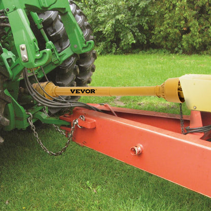 T4-YⅢP*1000mm*4.05.05B*4.05.05B - 1-3/8" Steel PTO Drive Shaft, 39"-55" Adjustable Length