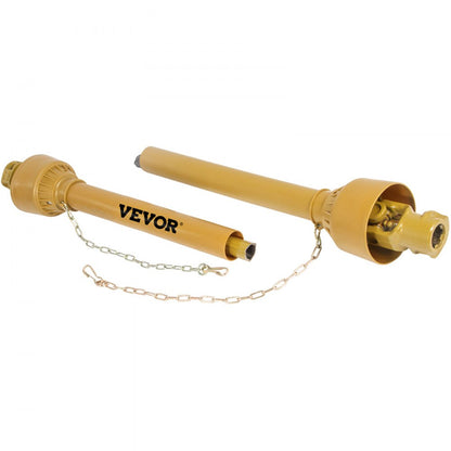 T4-YⅢP*1000mm*4.05.05B*4.05.05B - 1-3/8" Steel PTO Drive Shaft, 39"-55" Adjustable Length