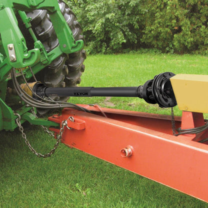 010955627853 - Adjustable 47"-67" Steel PTO Shaft for Tractors & Implements