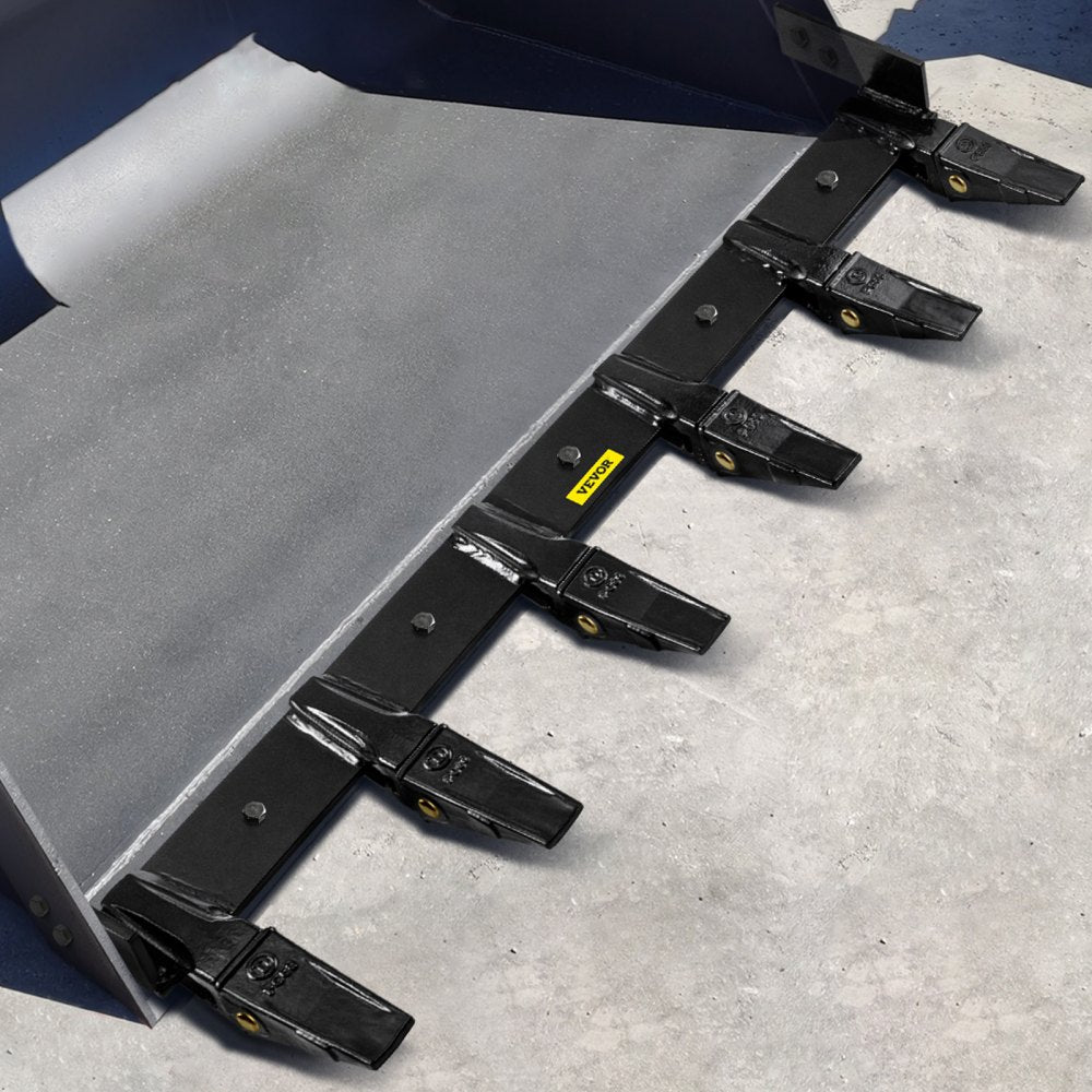 CDZTSWJC-48 - 48" VEVOR Bucket Tooth Bar for Loader Buckets, High-Strength Steel