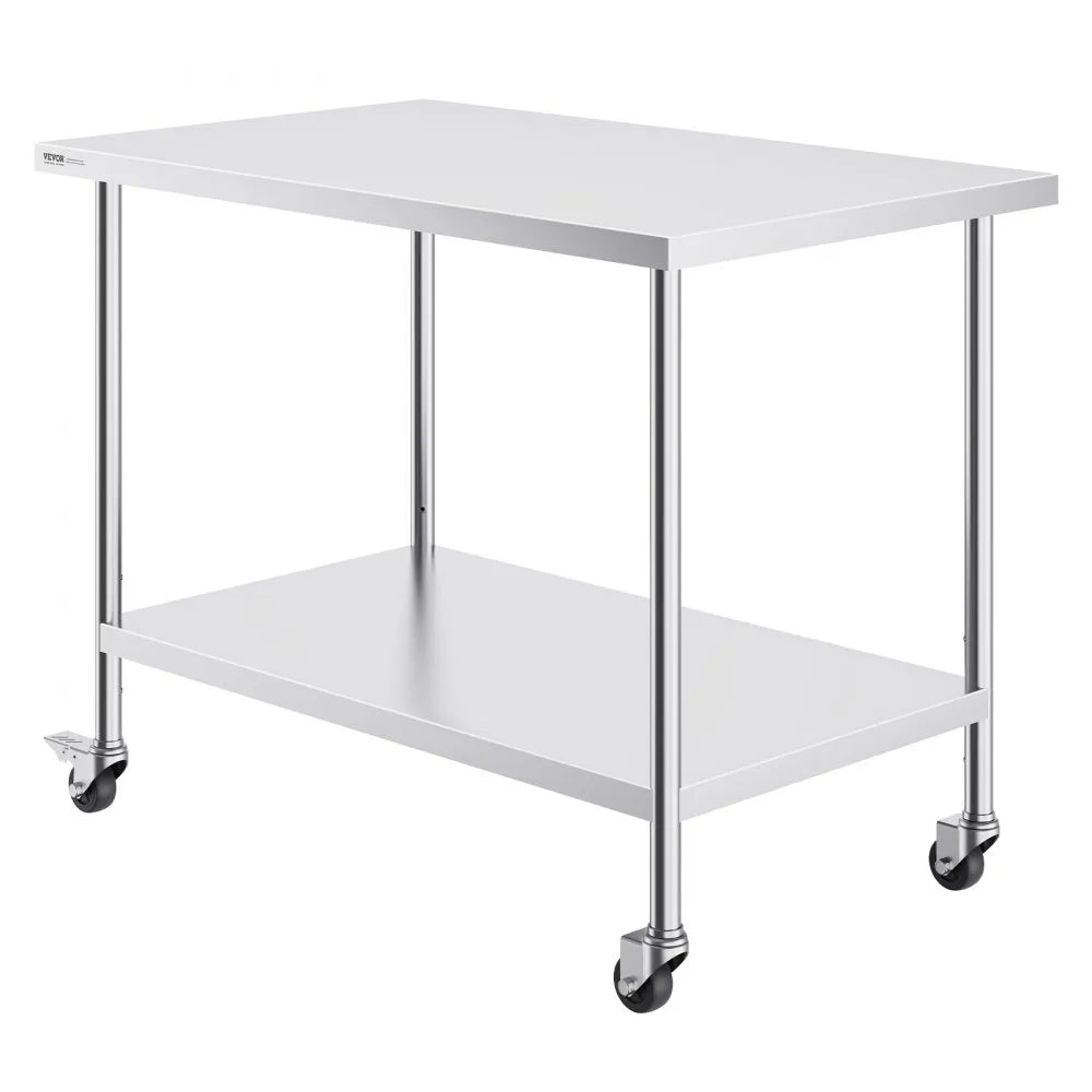 HETG-30*48 - 30" x 48" Stainless Steel Commercial Kitchen Work Table