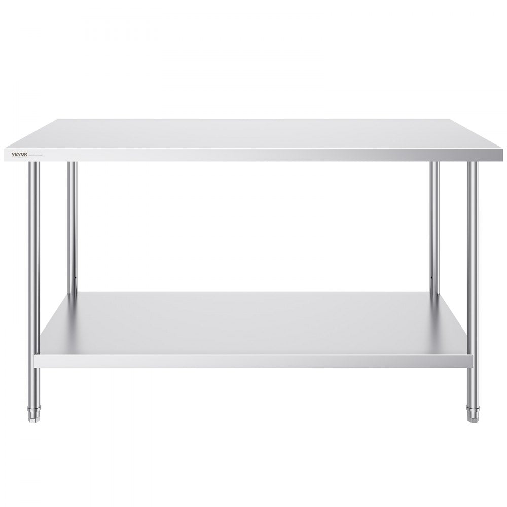 HET-30*60 - Durable 30" x 60" Stainless Steel Prep Table for Versatile Use