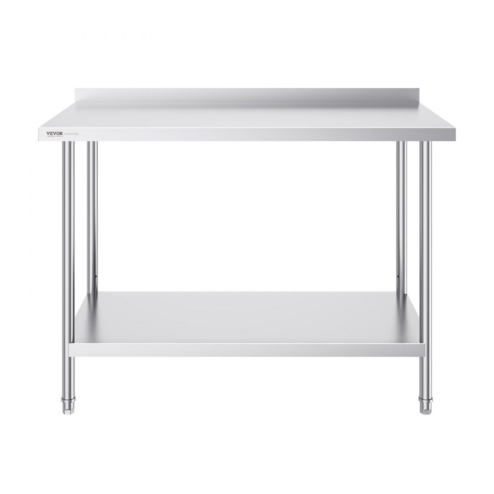 HET-24*48-L - 24x48" Stainless Steel Work Table with Adjustable Height