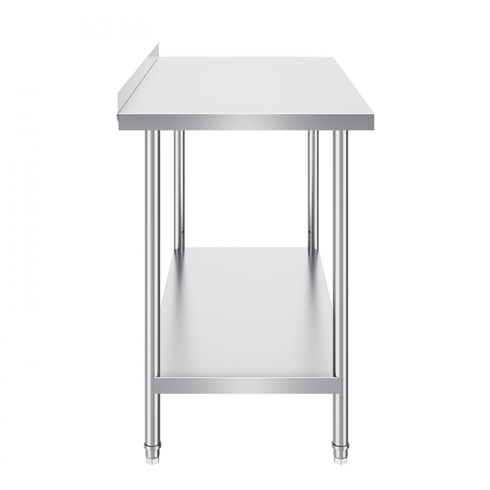 HET-24*48-L - 24x48" Stainless Steel Work Table with Adjustable Height