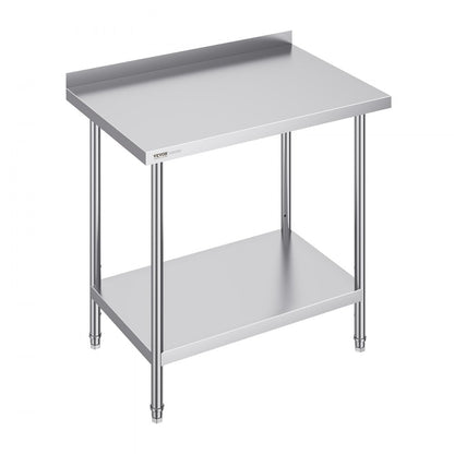 HET-24*36-L - Durable 24"x36" Stainless Steel Work Table for Versatile Use
